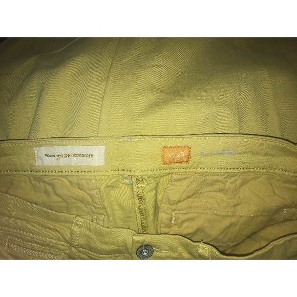 Pilcro and the Letterpress Hypen Mustard Pants - Picture 7 of 7